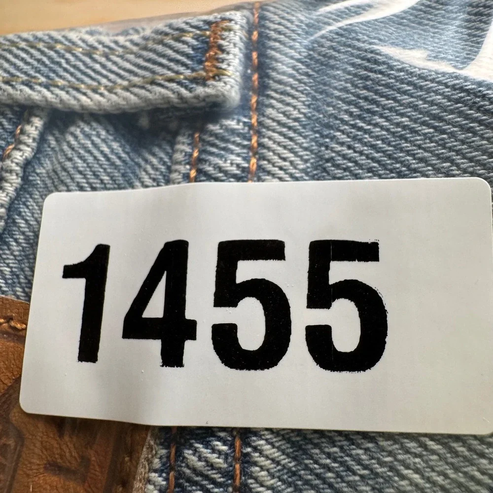 Levis‎ 512 Jeans 30x30 Selvedge Mens Slim Taper Light Wash Stretch Denim